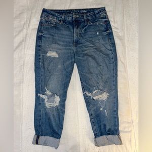 Women’s high rise cropped jeans